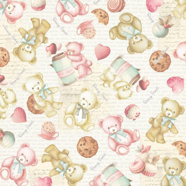 Asuka Studio Collage Origami Paper 6"X6" 24/Pkg Beary Sweet*