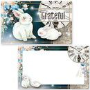Asuka Studio Moon Bunny Journal Card Pack 20/Pkg 4 Designs/5 Each*