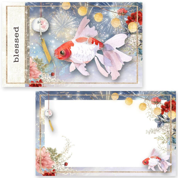 Asuka Studio Moon Bunny Journal Card Pack 20/Pkg 4 Designs/5 Each*