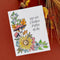 Spellbinders BetterPress Letterpress System Press Plate &Die Autumn Floral Corner