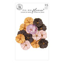 Prima Marketing Mulberry Paper Flowers Witches Brew - Twilight*