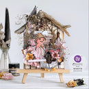 Prima Marketing Twilight By Frank Garcia Chipboard Stickers 36 pack  W/ Foil Details*
