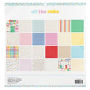 Pebbles Double-Sided Paper Pad 12"x 12" 24/Pkg w/ Foil - All The Cake*