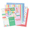 Pebbles Double-Sided Paper Pad 12"x 12" 24/Pkg w/ Foil - All The Cake*