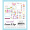 Echo Park Cardstock Ephemera 34/Pkg Frames & Tags, Make A Wish Birthday Girl