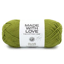 Lion Brand Tom Daley - The Cottony One Yarn - Olive Twist