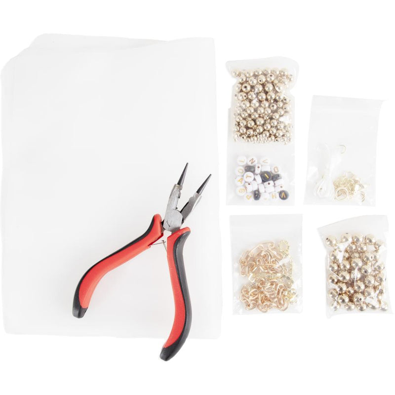 CousinDIY Spacer Bead Jewellery Making Kit Gold*