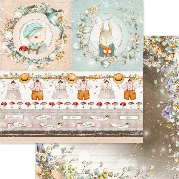 Memory Place My Family Double-Sided Paper Pack 6"X6" 24 pack  My Family*
