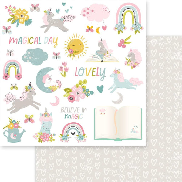Memory Place Magical Wonders Double-Sided Paper Pack 6"X6" 24 pack  Magical Wonders*