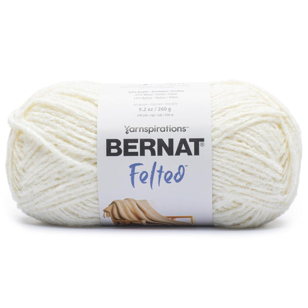 Bernat Felted Yarn - Ecru*