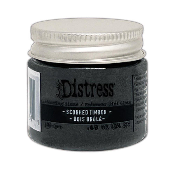 Tim Holtz Distress Embossing Glaze Scorched Timber