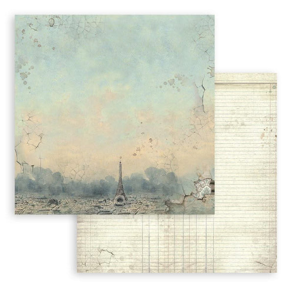 Stamperia Backgrounds Double-Sided Paper Pad 12"x 12" 10/Pkg - Voyages Fantastiques