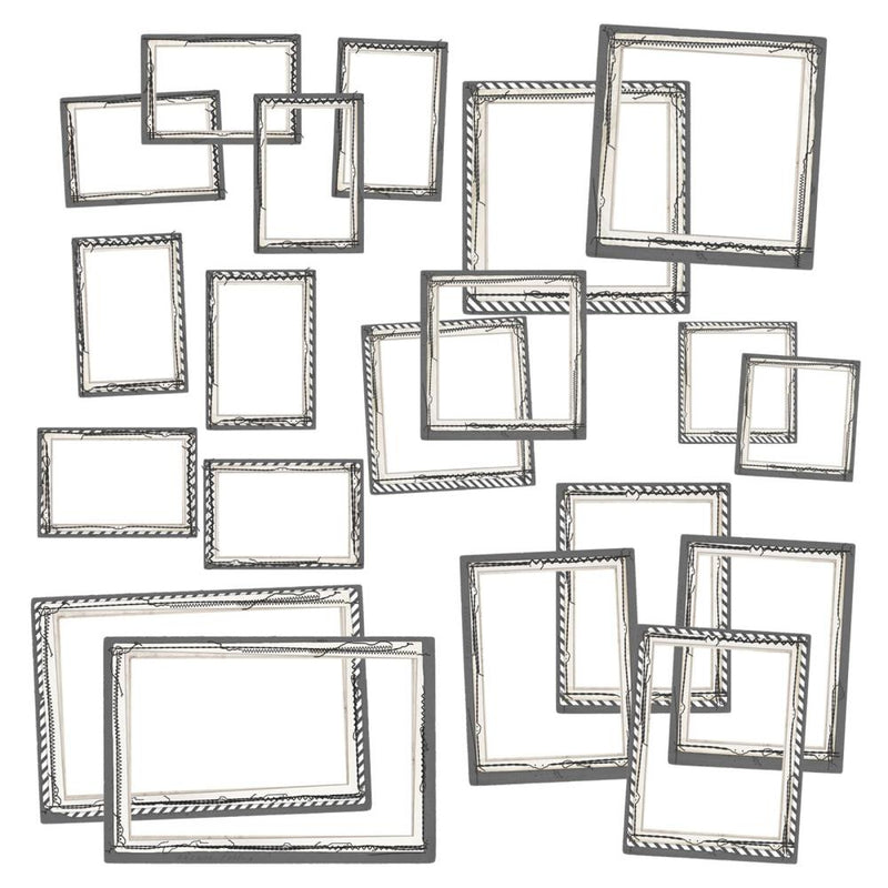 49 And Market Colour Swatch: Charcoal Frame Set