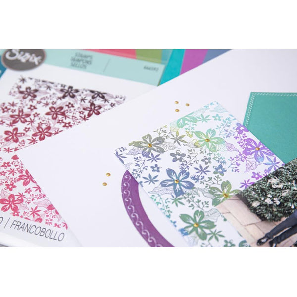 Sizzix Cosmopolitan Clear Stamp Set By Stacey Park - Petals*