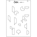 Sizzix A6 Layered Cosmopolitan Stencils By Stacey Park 4/Pkg - Around The Block*
