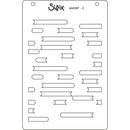 Sizzix A6 Layered Cosmopolitan Stencils By Stacey Park 4/Pkg - Downtown*
