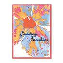 Sizzix A6 Layered Cosmopolitan Stencils By Stacey Park 4/Pkg - Floral Impressions*