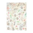 Stamperia Assorted Rice Paper Backgrounds A6 8/Sheets - Orchids & Cats*