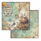 Stamperia Double-Sided Paper Pad 12"x 12" 10/Pkg - Sir Vagabond In Fantasy World