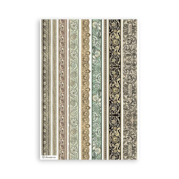 Stamperia A5 Washi pad 8/Pkg - Sir Vagabond In Fantasy World