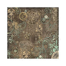 Stamperia Polyester Fabric 12"x 12" 4/Pkg - Sir Vagabond In Fantasy World
