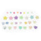 CousinDIY Bead Tub - Pastel Hearts & Stars*