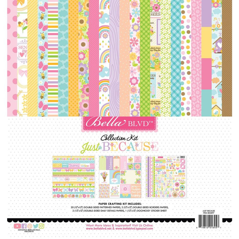 Bella Blvd Collection Kit 12"X12" Just Because*