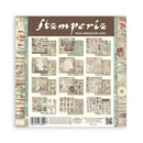 Stamperia Backgrounds Double-Sided Paper Pad 12"x 12" 10/Pkg - Brocante Antiques^