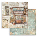 Stamperia Double-Sided Paper Pad 8"x 8" 10/Pkg - Brocante Antiques