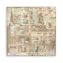 Stamperia Single-Sided Paper Pad 8"x 8" 22/Pkg - Brocante Antiques