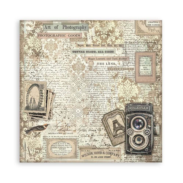 Stamperia Single-Sided Paper Pad 8"x 8" 22/Pkg - Brocante Antiques