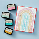 Spellbinders BetterPress Press Plate & Die Set Arched messages Registration*
