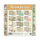 Stamperia Double-Sided Paper Pad 12"x 12" 10/Pkg - Garden