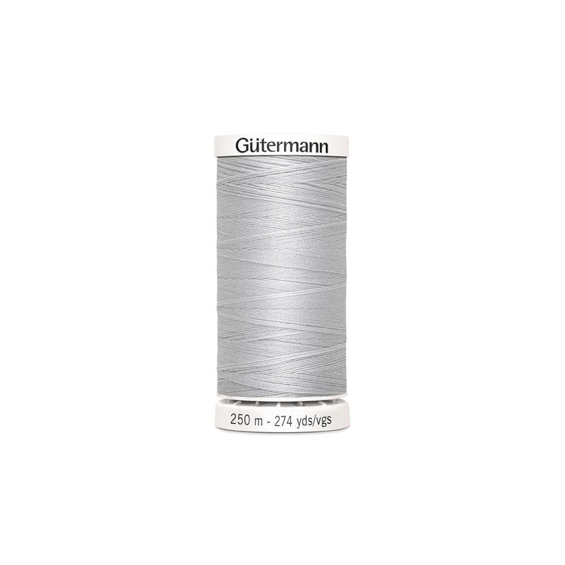 Gutermann Sew-All Thread 274yd - Silver