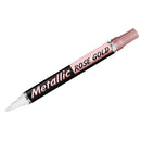 U-Mark Premium Metallic Paint Marker Carded Rose Gold*