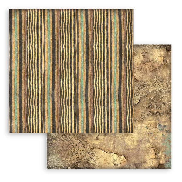 Stamperia Backgrounds Double-Sided Paper Pad 12"x 12" 10/Pkg - Land of Pharaohs