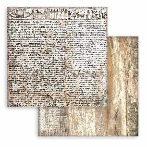 Stamperia Backgrounds Double-Sided Paper Pad 12"x 12" 10/Pkg - Land of Pharaohs