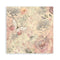 Stamperia Polyester Fabric 12"x 12" 4/Pkg - Shabby Rose