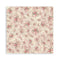 Stamperia Polyester Fabric 12"x 12" 4/Pkg - Shabby Rose