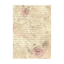 Stamperia Assorted Rice Paper Backgrounds A6 8/Sheets - Shabby Rose*