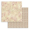 Stamperia Double-Sided Paper Pad 8"x 8" 10/Pkg - Shabby Rose