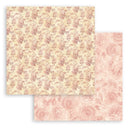 Stamperia Double-Sided Paper Pad 8"x 8" 10/Pkg - Shabby Rose