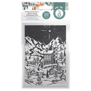 Tonic Studios 3D Embossing Folder A Very Festive Fayre Winter Village