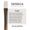 Willow Wolfe Seneca Artist Flat Brush 0*