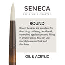 Willow Wolfe Seneca Artist Round Brush 0*