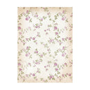 Stamperia Assorted Rice Paper Backgrounds A6 8/Sheets - Lavender