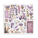 Stamperia Double-Sided Paper Pad 12"x 12" 10/Pkg - Lavender
