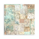 Stamperia Polyester Fabric 12"x 12" 4/Pkg - Wonderland