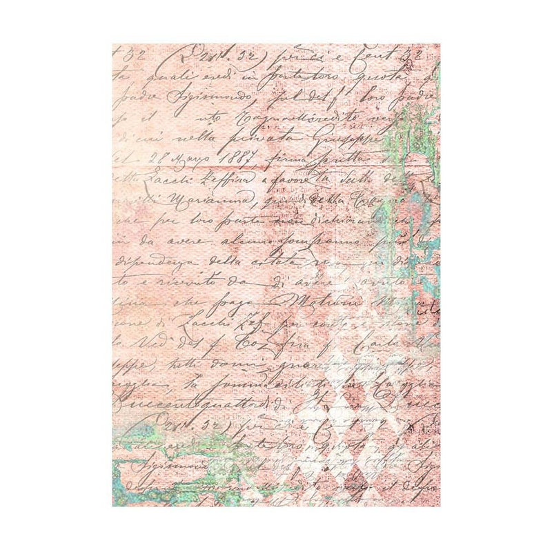 Stamperia Assorted Rice Paper Backgrounds A6 8/Sheets - Wonderland