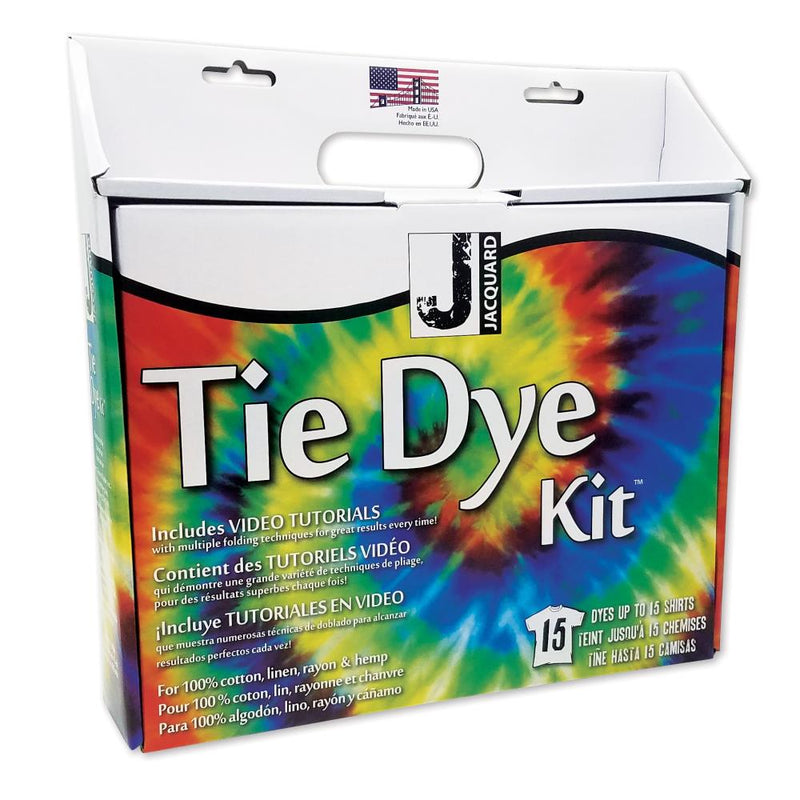 Jacquard Tie-Dye Kit Includes 3 colours.